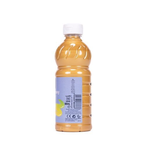 Flacon 500 ml, couleurs acryliques glossy lefranc & bourgeois - or - Image 2
