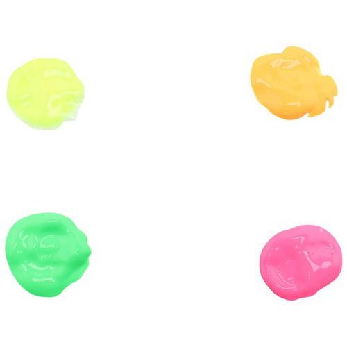 Assortiment de 4 flacons 250 ml gouache acrylique fluo Pichon - Image 7