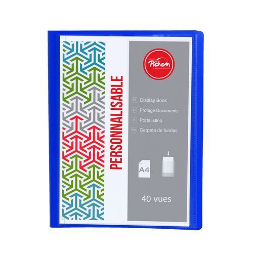 Reliure plastique personnalisable 20 volets transparents - Image principale