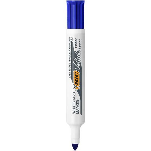 Marqueur Velleda pointe ogive encre à base d'Ester Bic - bleu - Image principale