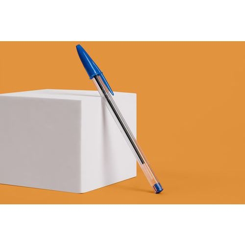 Stylo bille moyenne Bic Cristal (Pack de 100) bleu - Image 2