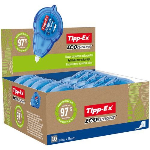 Roller correcteur blanc Easy refil Tipp-Ex rechargeable - Image 2
