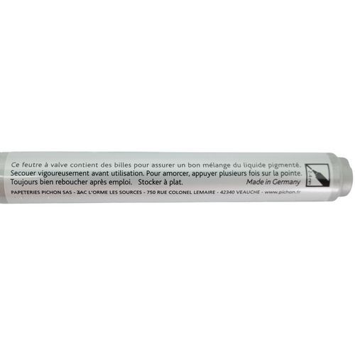 Marqueur pointe ogive moyenne 3mm pichon - argent - Image 3