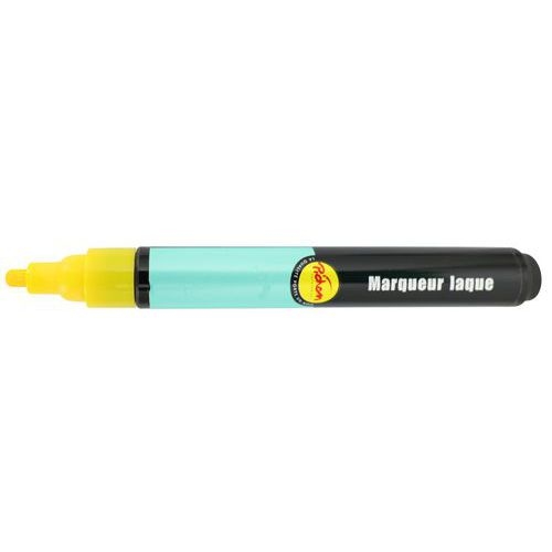 Marqueur peinture, laque brillante pichon, 6 ml - jaune - Image 3