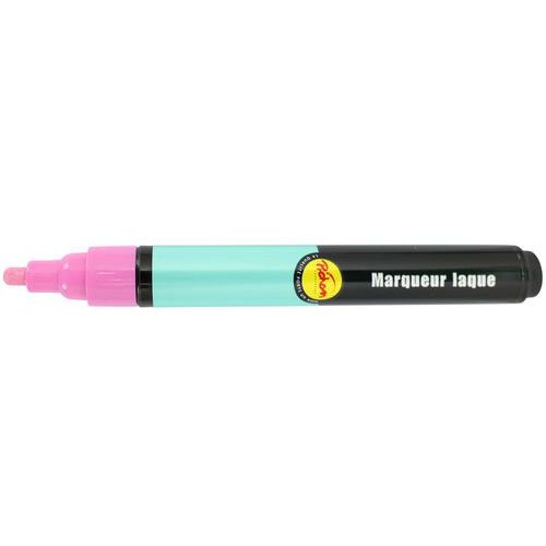 Marqueur peinture, laque brillante pichon, 6 ml - rose - Image 4