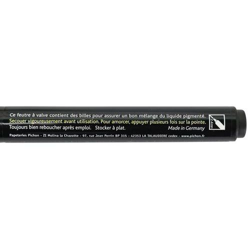 Marqueur peinture, laque brillante pichon, 6 ml - noir - Image 2