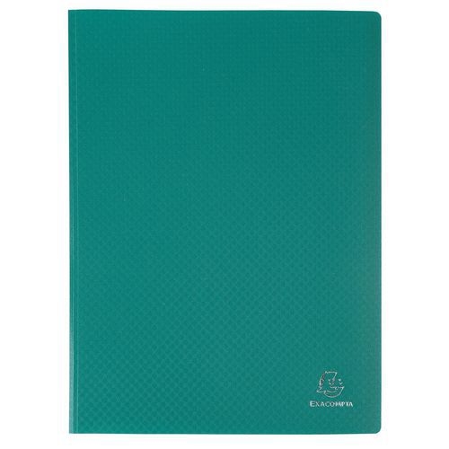 Reliure plastique 30 volets transparents A4 - Vert - Image principale