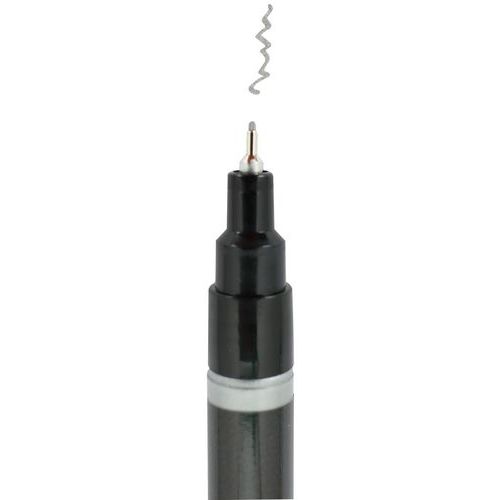 Marqueur à valve pointe 1 mm pichon - argent - Image 4