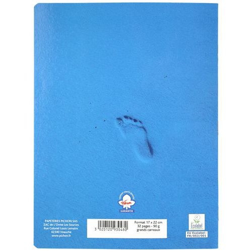 Cahier 17x22 cm super 90g 32 pages seyes - Image 7