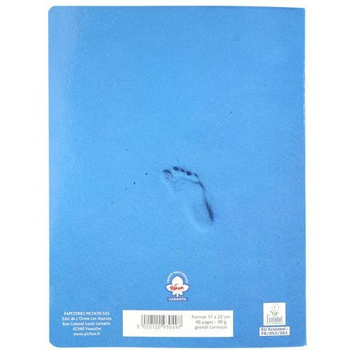 Cahier 17x22 cm super 48 pages seyes 90g - Image 3