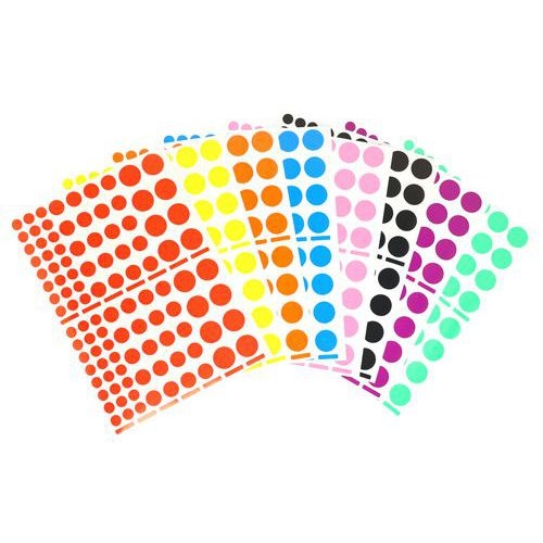 Pochette contenant 40 feuilles gommettes (4800 gommettes) - Image 9