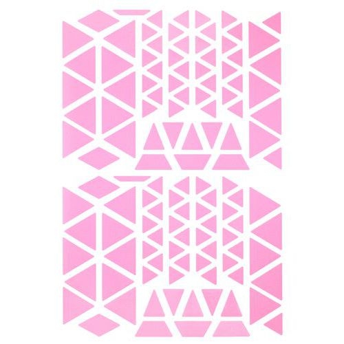 Pochette 40 feuilles gommettes (4800 gommettes) - triangulaires - Image 9