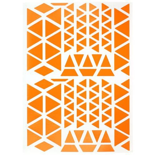 Pochette 40 feuilles gommettes (4800 gommettes) - triangulaires - Image 7