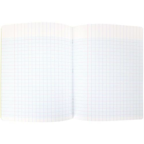 Cahier 96 pages Seyes 17x22 cm 80 g - Polypropylène Jaune - Image 4