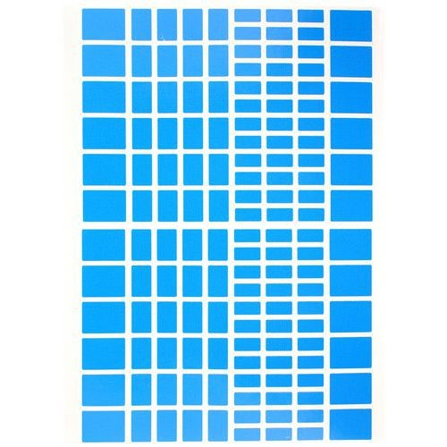 Pochette 40 feuilles gommettes (5800 gommettes) - rectangulaires - Image 4