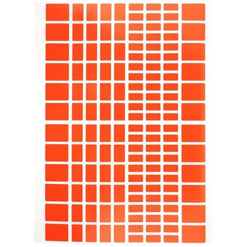 Pochette 40 feuilles gommettes (5800 gommettes) - rectangulaires - Image 5