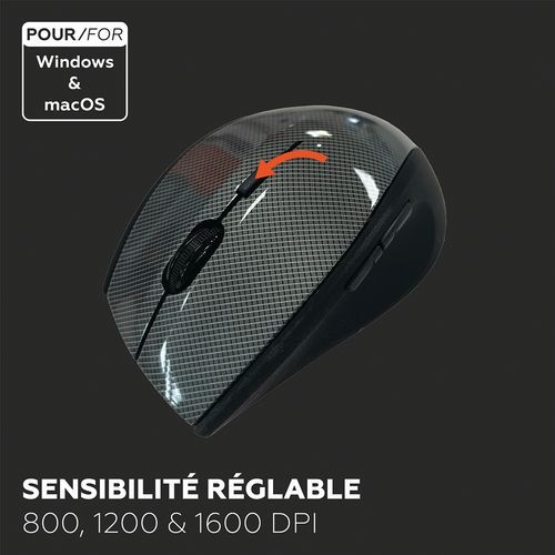 Souris sans fil WR 100 avec socle de recharge - Mobility Lab - Image 5