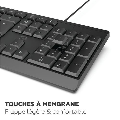 Ensemble Clavier + Souris avec pavé numérique filaire - Image 2