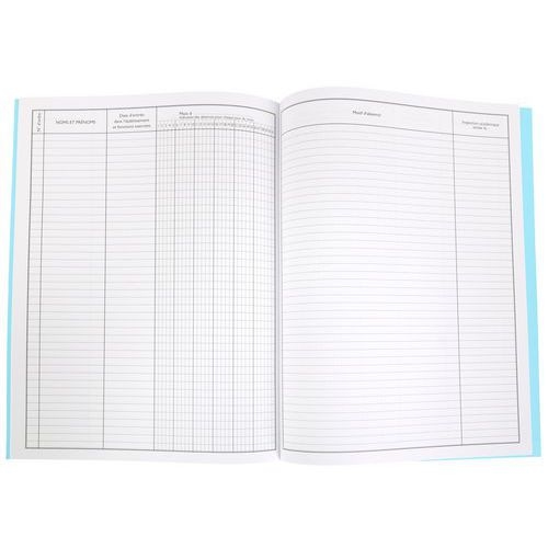 Registre journalier réf P3 21x29.7 cm -20 pages - Image 7