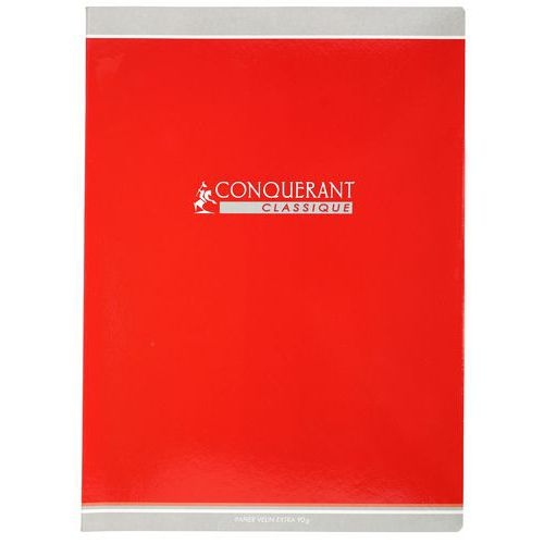 Cahier étudiant piqûre 90g 48 pages seyes 24x32 cm - Image principale