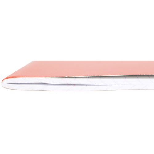 Cahier piqûre 96 pages 24x32 cm seyes super 90g - Rouge - Image 6