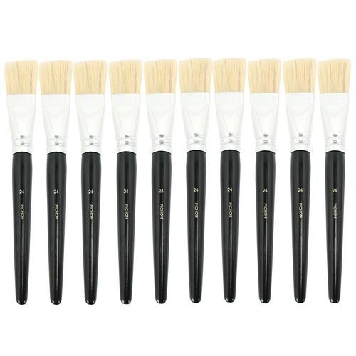 Brosse plate soie Pichon N°24 - Image 5