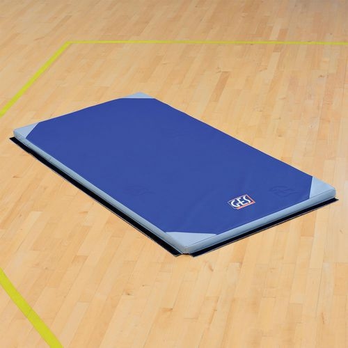Tapis de gymnastique 200 x 100 cm associatif coins renforcés ges- 5 cm - Image 2