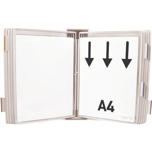 Extension pour support mural Tarifold - Nb de pochettes:10 - Blanc - Image principale
