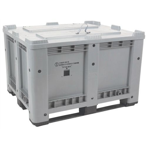 Caisse-palette - Marquage UN-Y - PeHD -Fermeture à clé - 610 L - Image principale