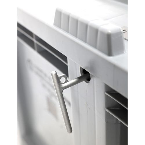 Caisse-palette - Marquage UN-Y - PeHD -Fermeture à clé - 610 L - Image 9