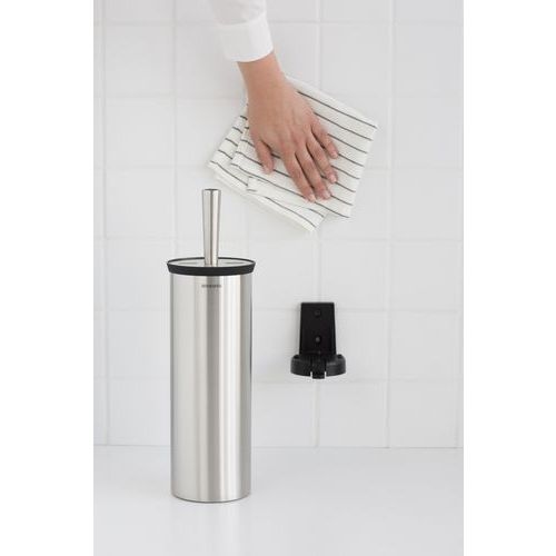 Ensemble porte et brosse WC - Brabantia Inox mat - Image 3