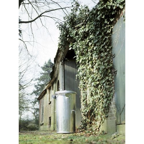 Poubelle d'appoint en acier galvanisé - 110 L - Image 2
