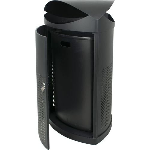 Poubelle extérieur triangle 60L - Image 5