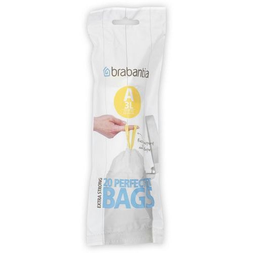 Lot de 240 Sacs 3L (A) Blanc - Image 3