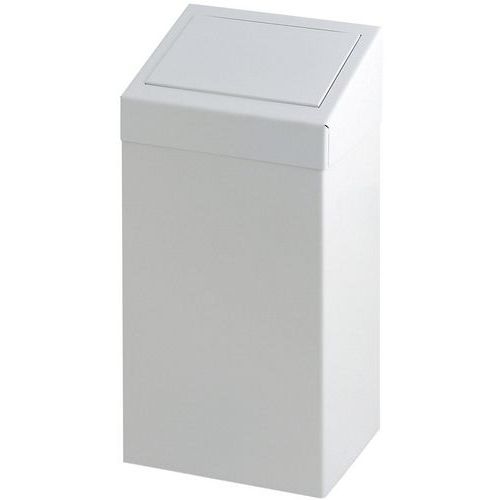 Poubelle Littainer - 50 L Blanc - Image 3