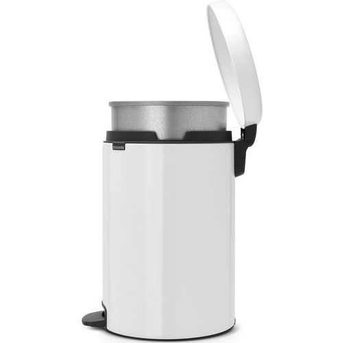 Poubelle à pédale NewIcon 20L avec liner métal - Brabantia, Coloris : Blanc - Image 3
