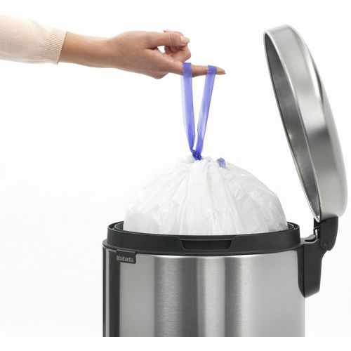 Poubelle à pédale NewIcon 20L inox mat Brabantia - Image 3