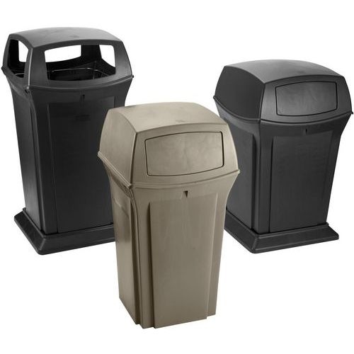Conteneur Ranger Rubbermaid Noir - Image 5
