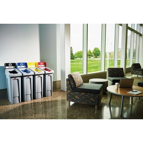 Démarrage station de recyclage Slim Jim_Rubbermaid - Image 5