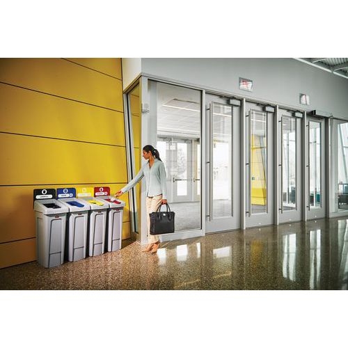 Démarrage station de recyclage Slim Jim_Rubbermaid - Image 6