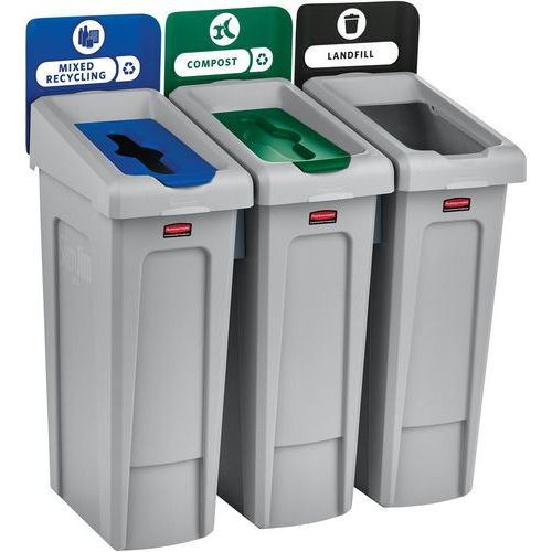 Démarrage station de recyclage Slim Jim_Rubbermaid - Image 8