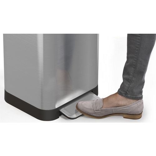 Poubelle Intelligent Waste Titan Slim 20L, Joseph argent - Image 3