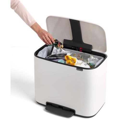 Poubelle à pédale BO 36L Blanc - Image 9
