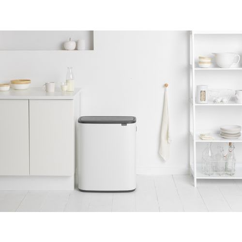 Poubelle Touch BO 60L Blanc - Image 3