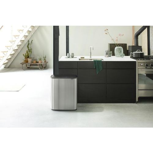 Poubelle Touch BO 60L inox mat - Image 6