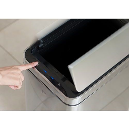 Poubelle Deluxe Phantom Sensor Bin 20+20 L inox mat - Image 2