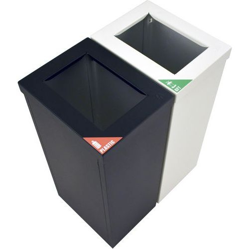 Poubelle RecycloFlex 60 L Blanc - Image 9