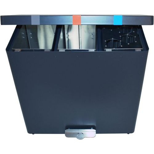 Poubelle à pédale RecycloKick 3 3x34 L - Image 7
