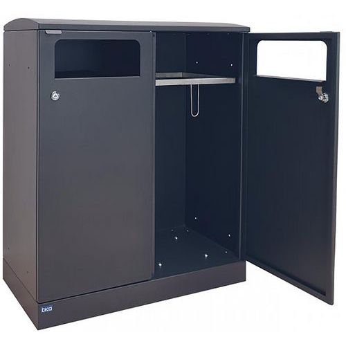 Poubelle pour l'extérieur Bica 712 2x100L - Image 3