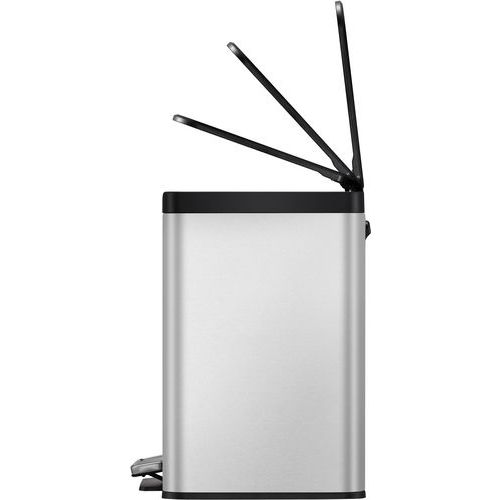 Poubelle à pédale Essential Recycler Step Bin 15+15 L inox m - Image 2